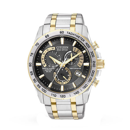 citizen chronograph dual time